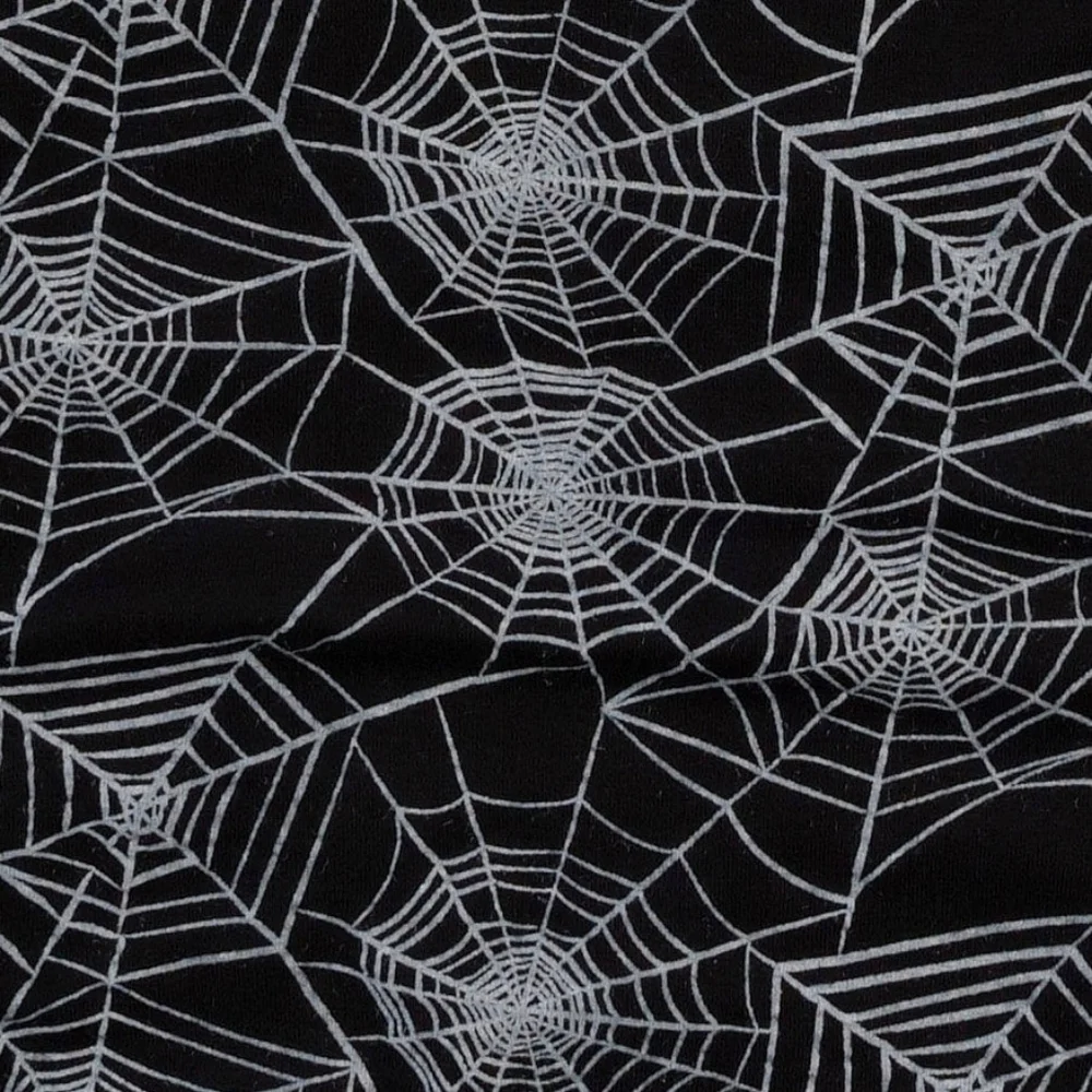 NWT 4T Kate Quinn 🕸️ long sleeve rolled tuxedo shirt spiderweb bamboo spooky